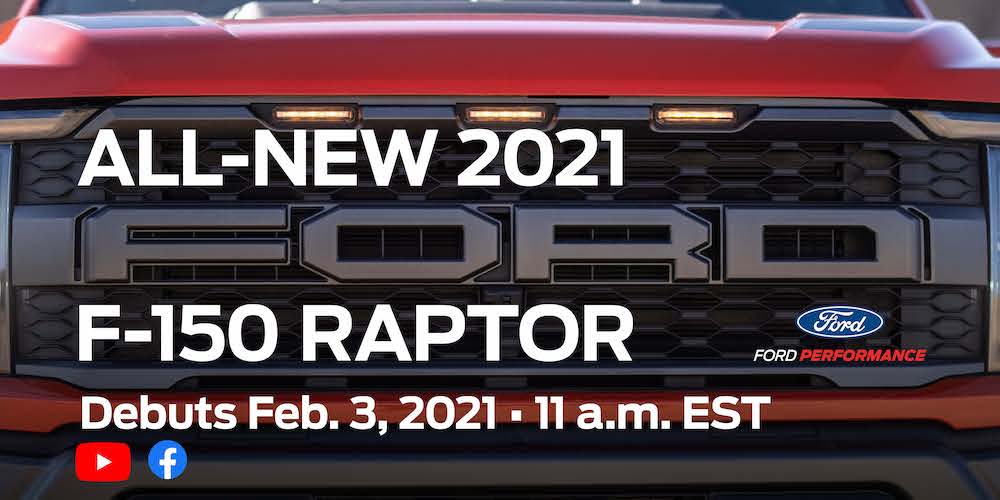 2021 F-150 Raptor Reveal Graphic Promo
